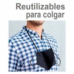 Mascarillas higiénicas reutilizables, para colgar