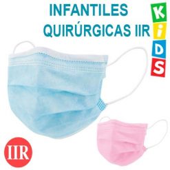 Mascarillas infantiles quirúrgicas IIR