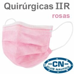 Mascarillas quirúrgicas rosas CLUB NAUTICO